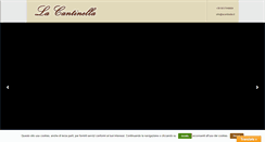 Desktop Screenshot of lacantinella.it